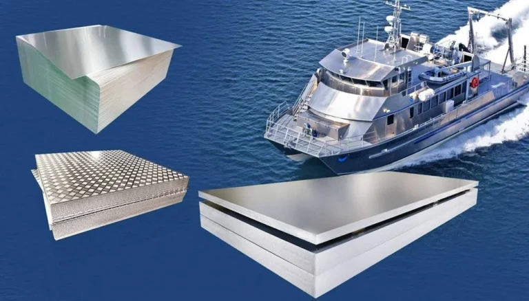 Aluminum plate sheets marine vessel offshore use