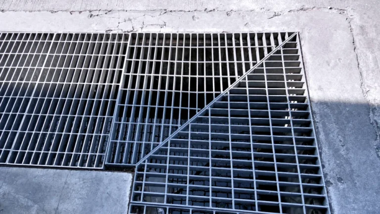 Aluminum bar grating drainage cover outdoor